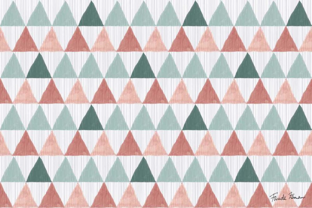 Ikat Pattern IV art print by Farida Zaman for $57.95 CAD