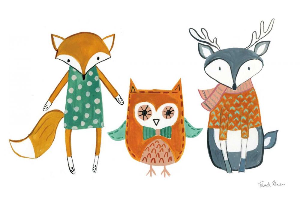 Neighborhood Pals XI art print by Farida Zaman for $57.95 CAD