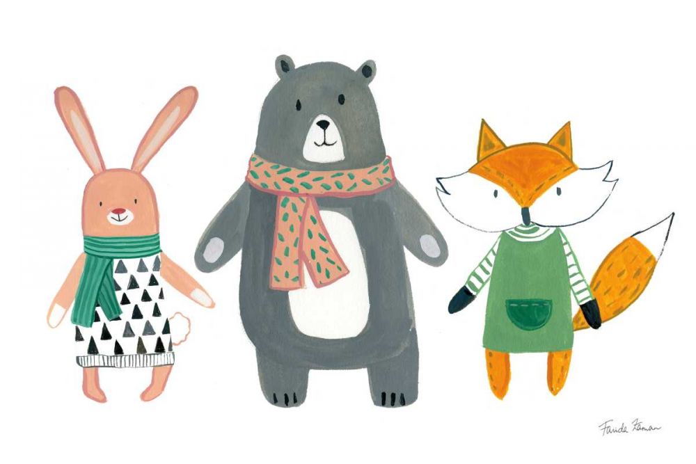 Neighborhood Pals XII art print by Farida Zaman for $57.95 CAD