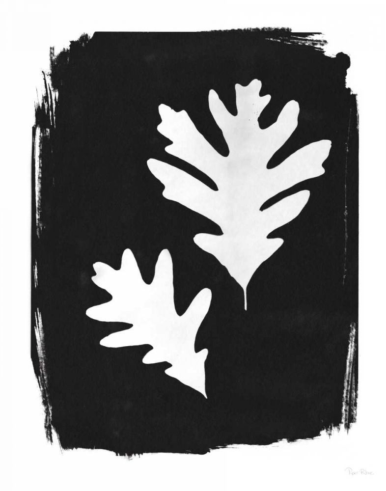 Nature by the Lake Leaves IV Black art print by Piper Rhue for $57.95 CAD