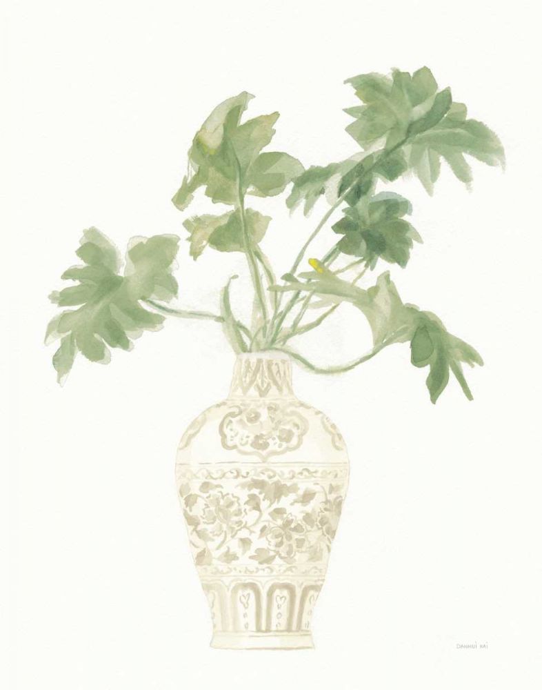 Palm Chinoiserie III Sage art print by Danhui Nai for $57.95 CAD
