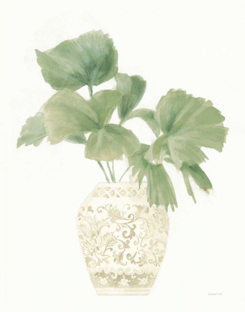 Palm Chinoiserie IV Sage art print by Danhui Nai for $57.95 CAD