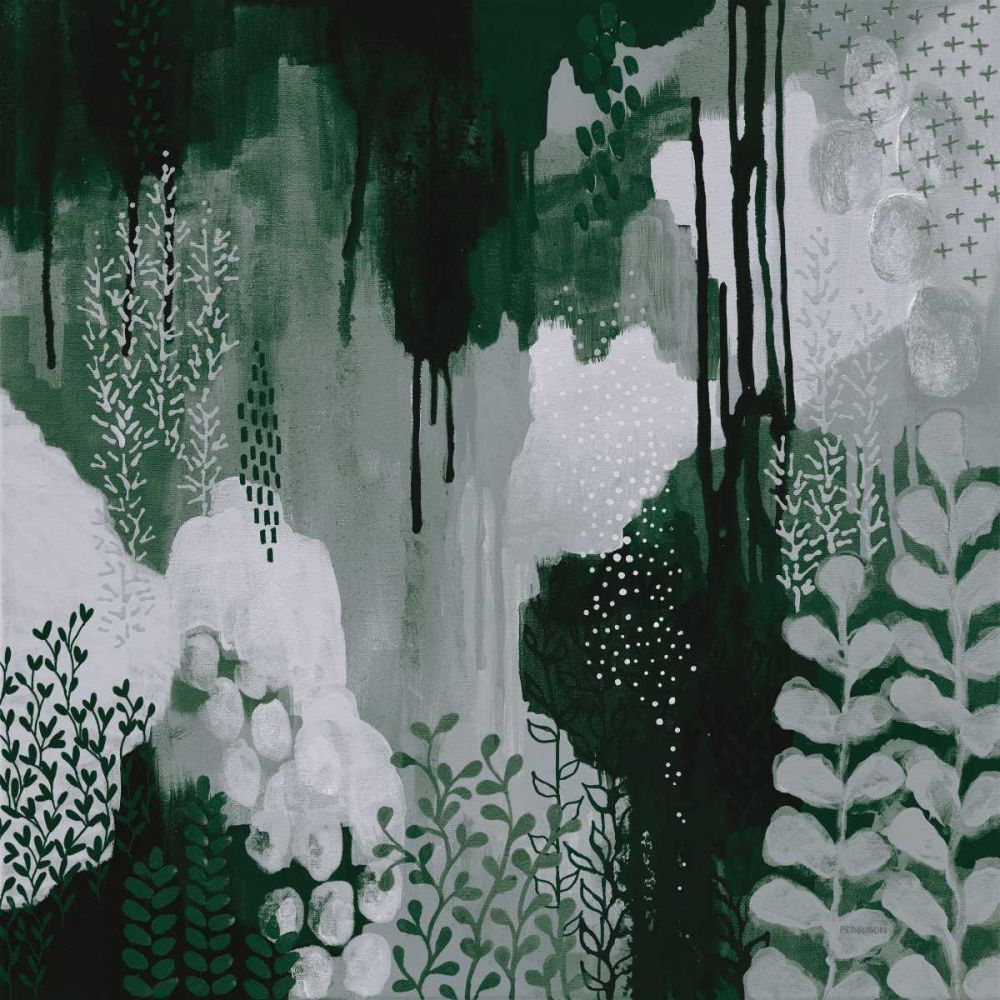 Green Forest I art print by Kathy Ferguson for $57.95 CAD
