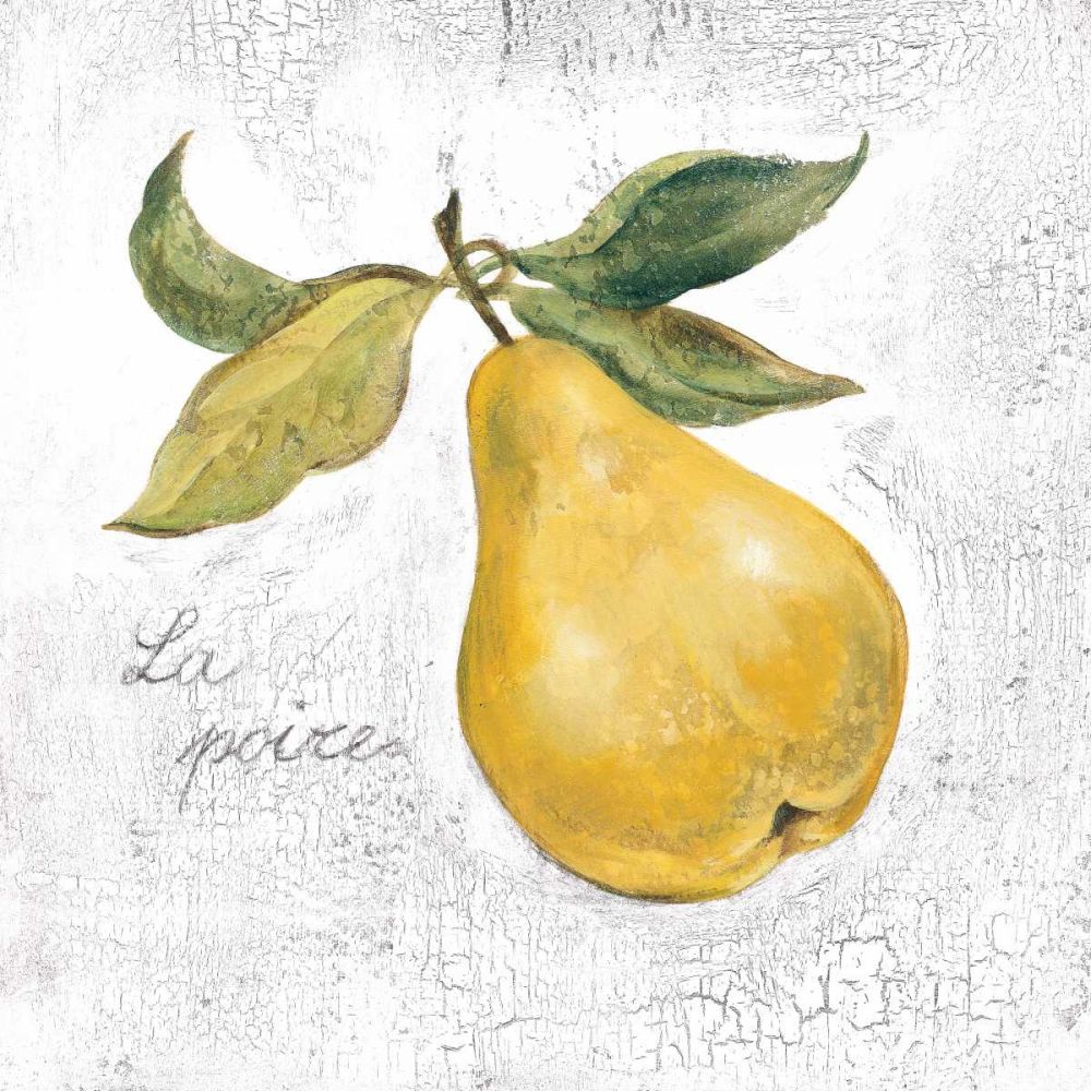 La Poire on White art print by Silvia Vassileva for $57.95 CAD