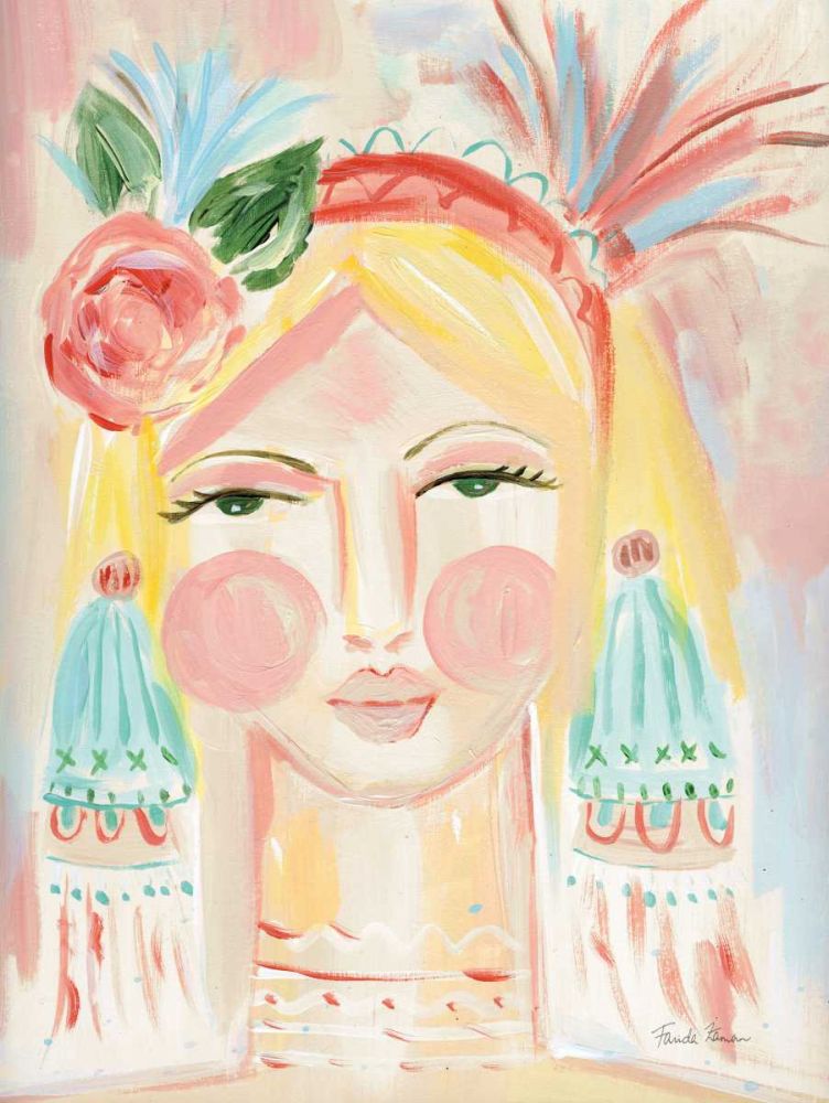 Fresh Face II Neutral art print by Farida Zaman for $57.95 CAD