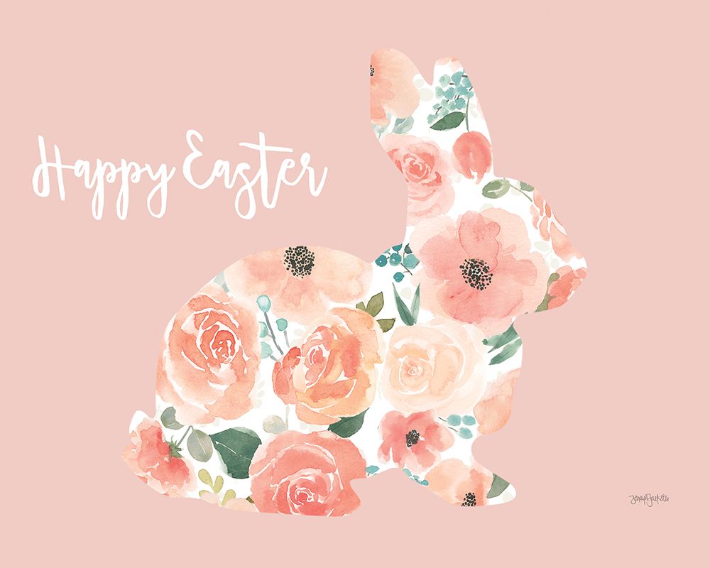 Blooming Delight Bunny III art print by Jenaya Jackson for $57.95 CAD
