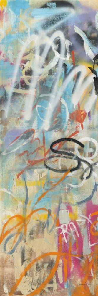 Graffiti Love Panel I art print by Danhui Nai for $57.95 CAD