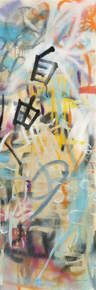 Graffiti Freedom Panel II art print by Danhui Nai for $57.95 CAD