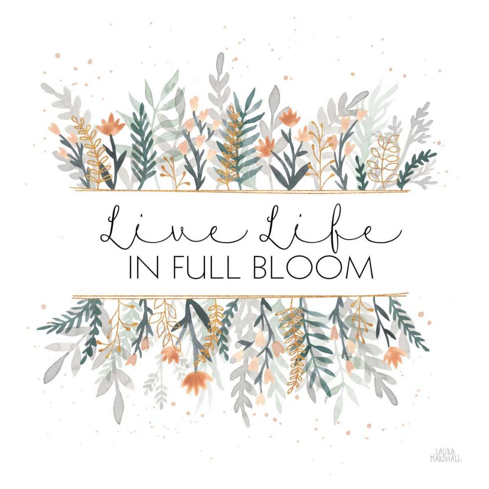 Spring Blooms IV art print by Laura Marshall for $57.95 CAD