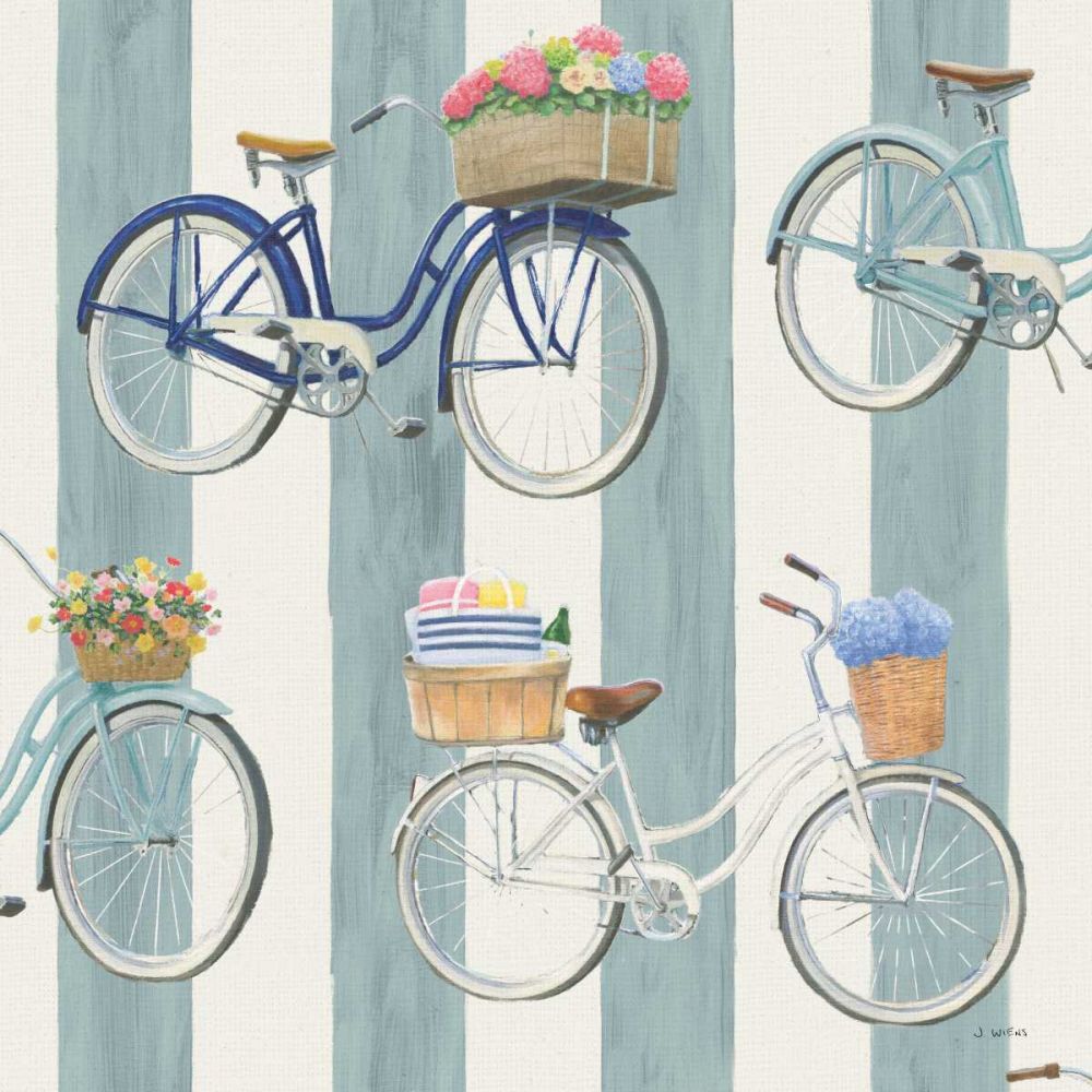 Beach Time Pattern V art print by James Wiens for $57.95 CAD