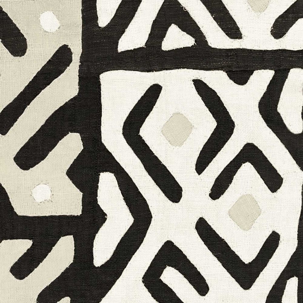 Kuba Cloth I Sq I Neutral art print by Wild Apple Portfolio for $57.95 CAD