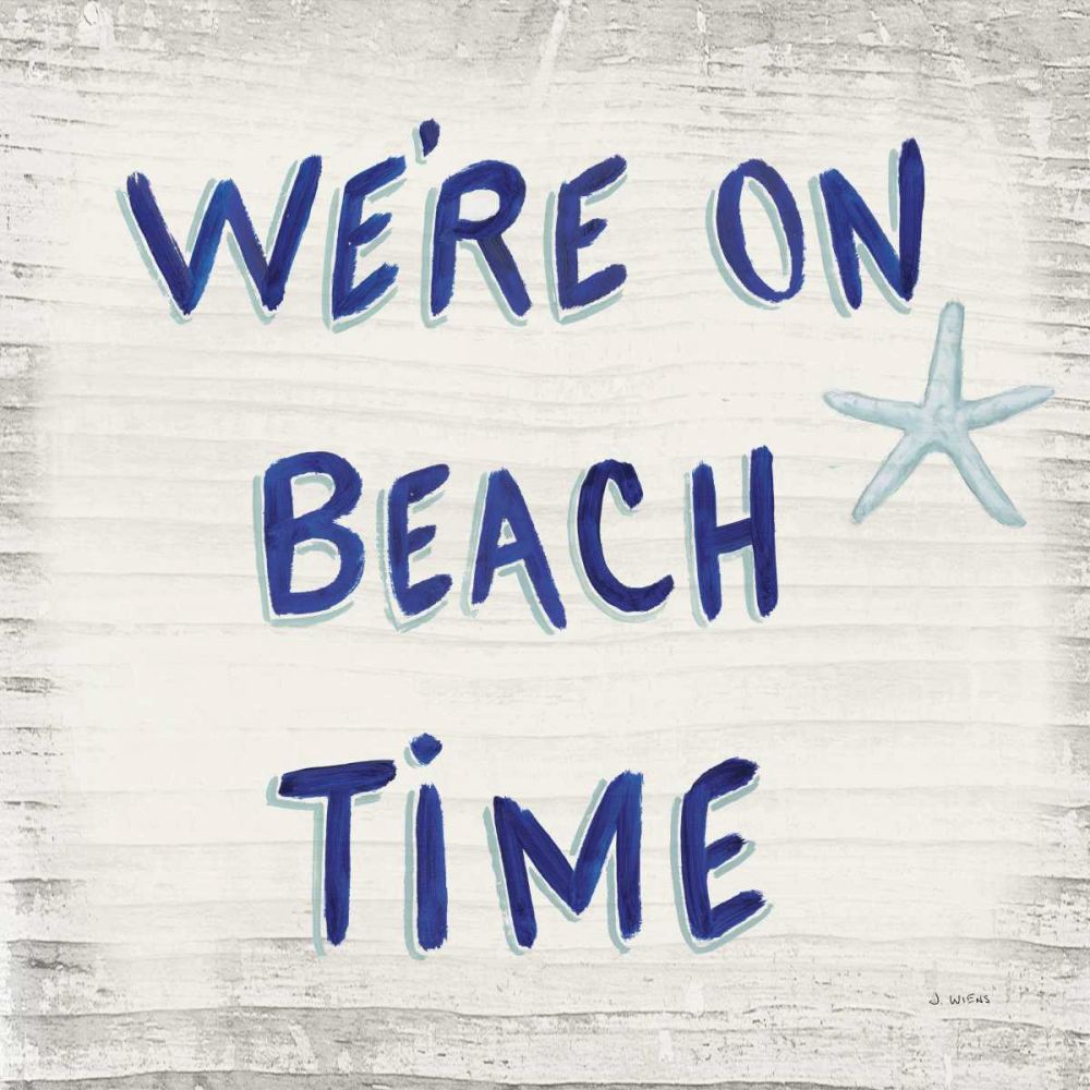 Beach Time VI Sq art print by James Wiens for $57.95 CAD
