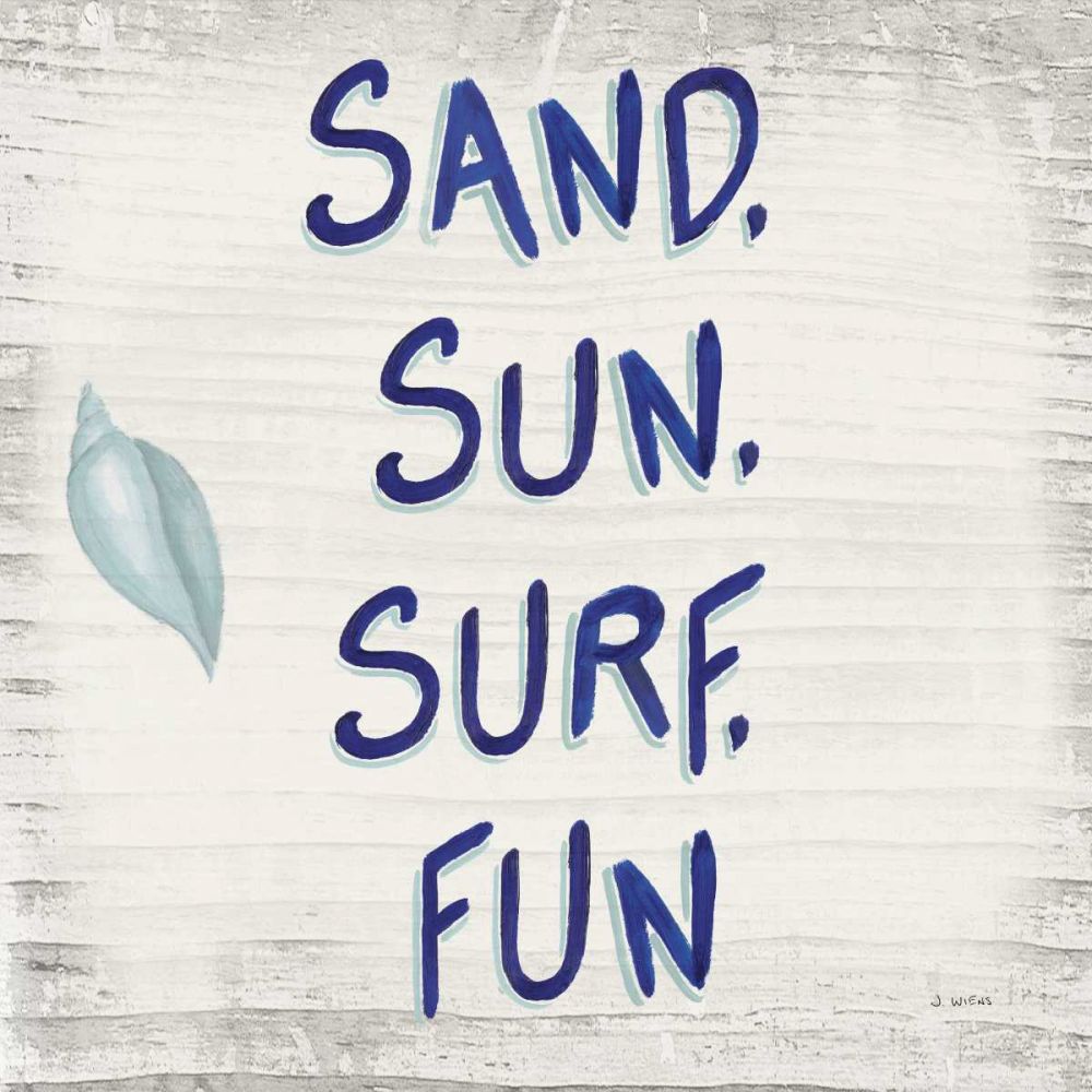 Beach Time VIII Sq art print by James Wiens for $57.95 CAD