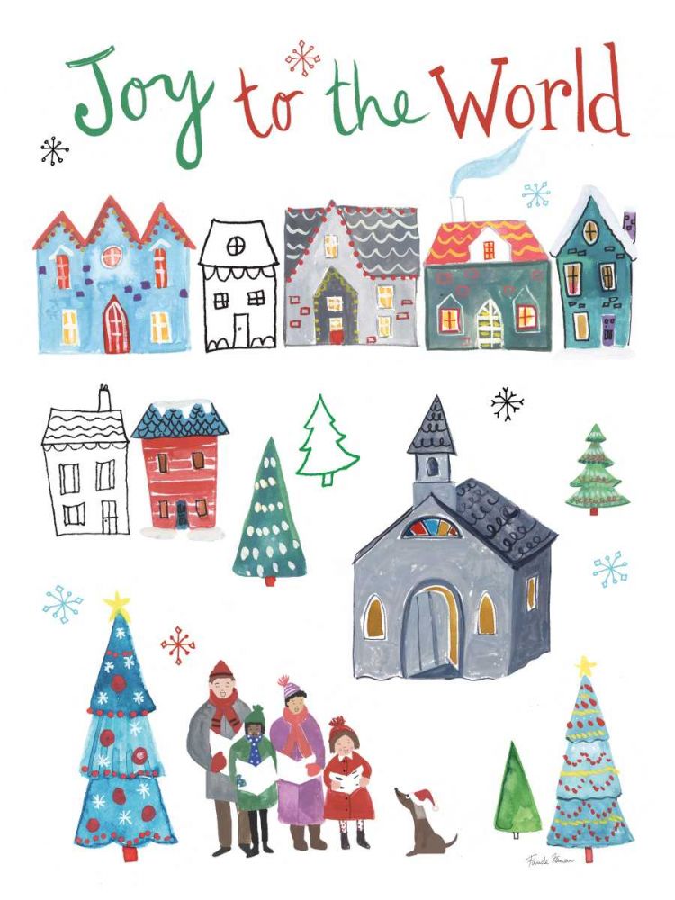 Holiday Festivities III v2 art print by Farida Zaman for $57.95 CAD