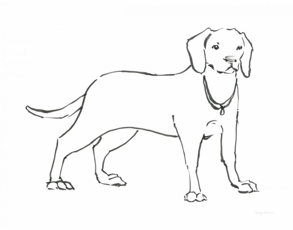 Ink Dog III art print by Avery Tillmon for $57.95 CAD