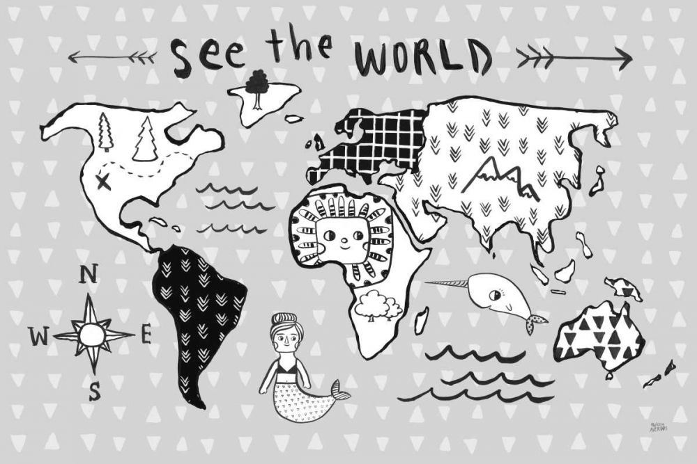 Scandy Baby I art print by Melissa Averinos for $57.95 CAD