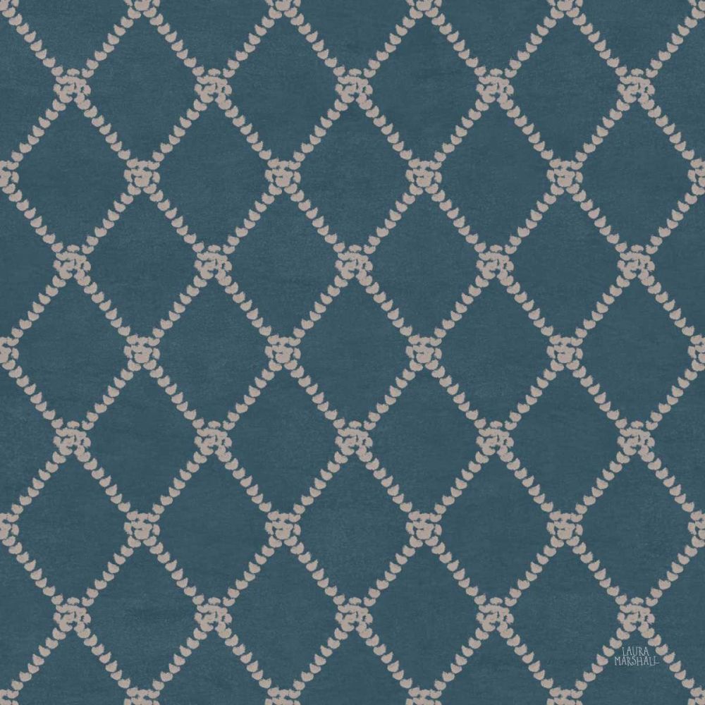 Seaside Village Pattern XIB art print by Laura Marshall for $57.95 CAD