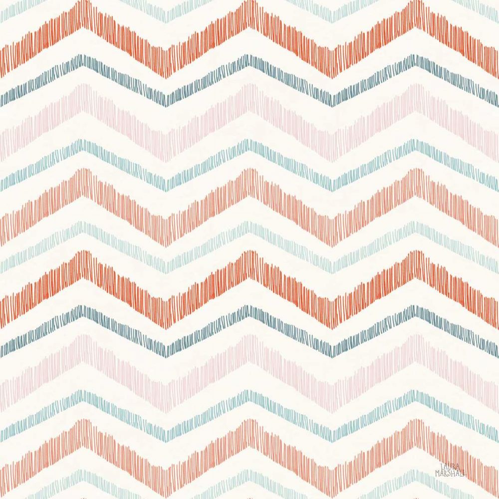 Seaside Village Pattern XIIIA art print by Laura Marshall for $57.95 CAD