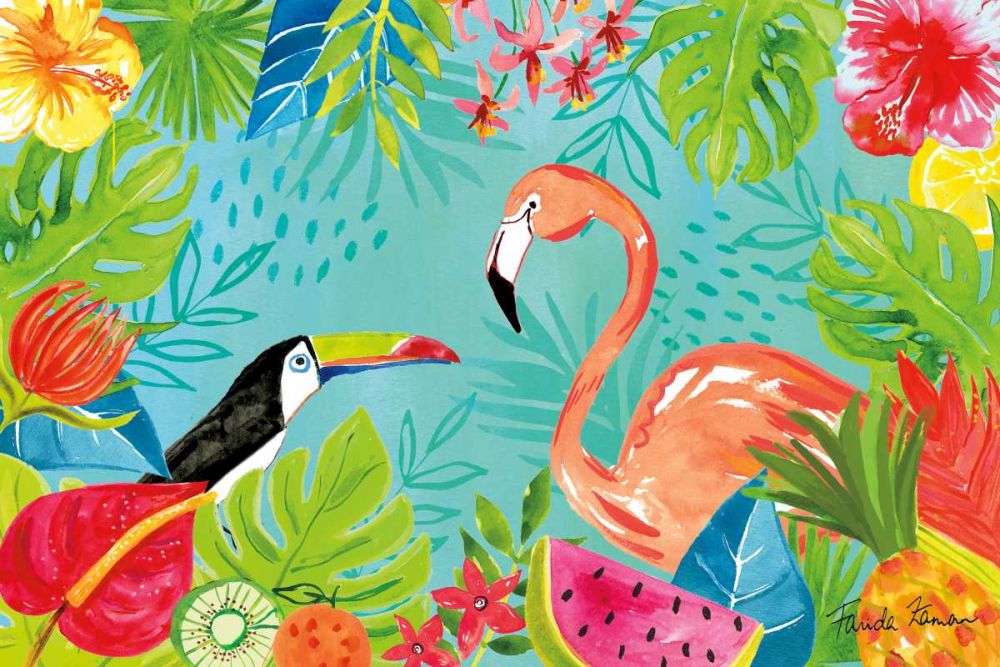 Tutti Frutti III art print by Farida Zaman for $57.95 CAD