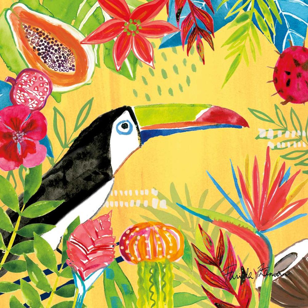 Tutti Frutti VI art print by Farida Zaman for $57.95 CAD