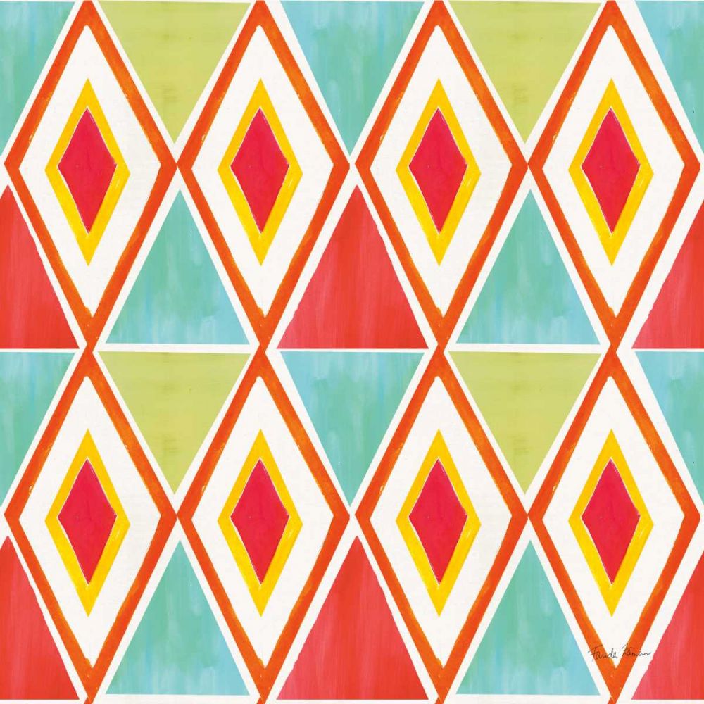 Tutti Frutti Pattern VIA art print by Farida Zaman for $57.95 CAD