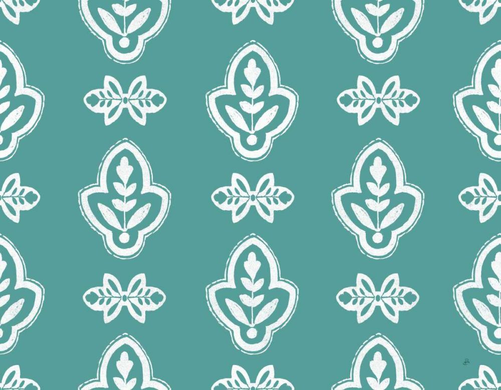 Free Bird Provencal Pattern Indigo art print by Daphne Brissonnet for $57.95 CAD