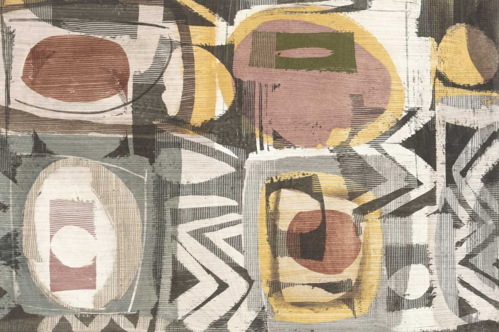 Graphic Abstract III Sunbaked art print by Wild Apple Portfolio for $57.95 CAD