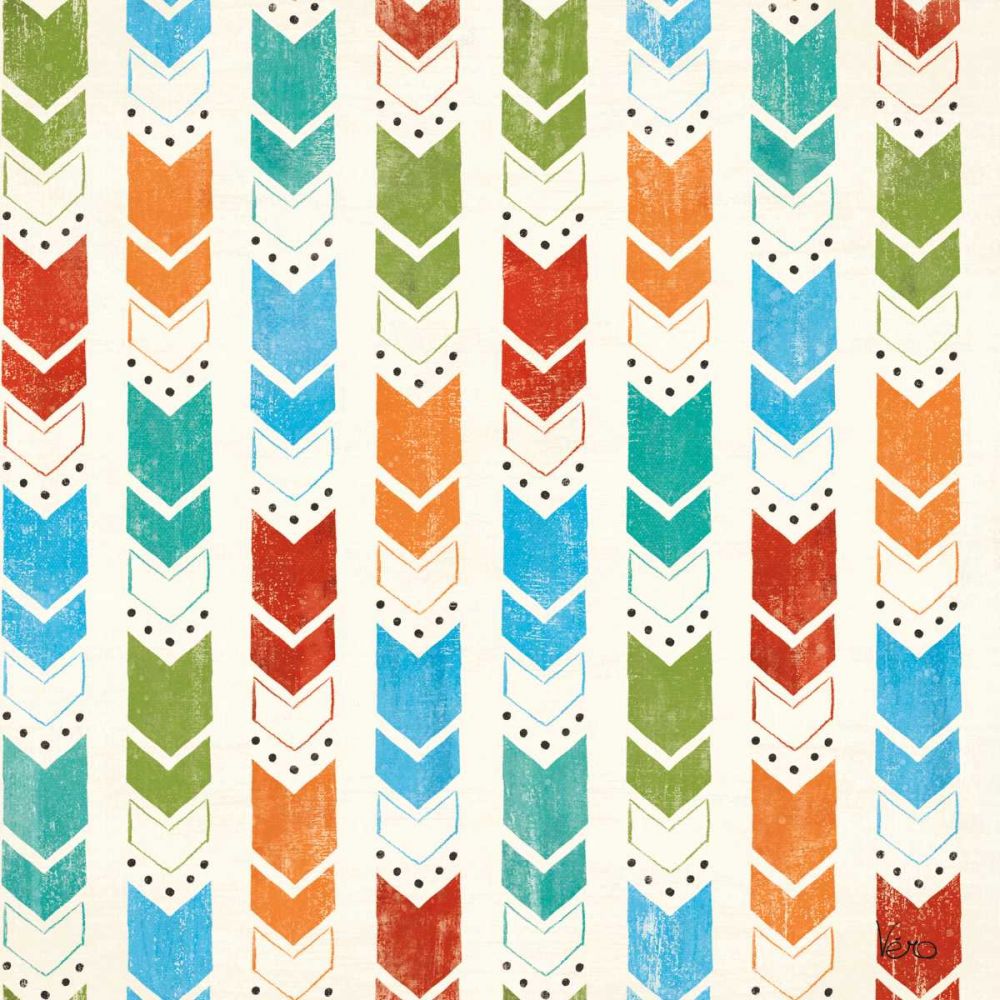 Good Vibes Pattern VIIIA art print by Veronique Charron for $57.95 CAD