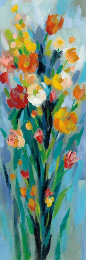 Tall Bright Flowers II art print by Silvia Vassileva for $57.95 CAD