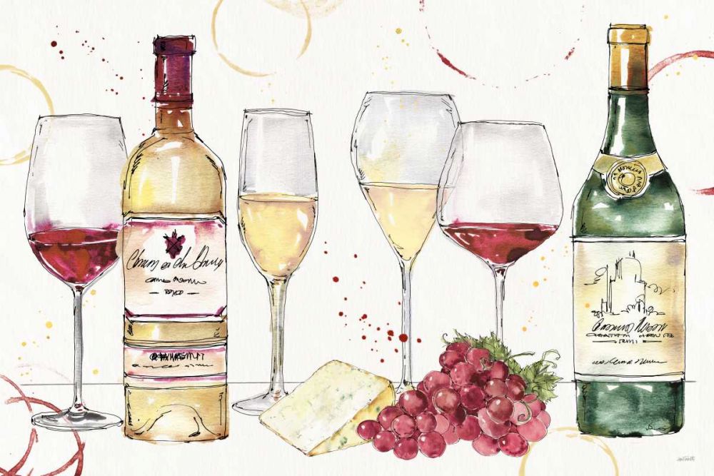 Oaked and Aged I art print by Anne Tavoletti for $57.95 CAD