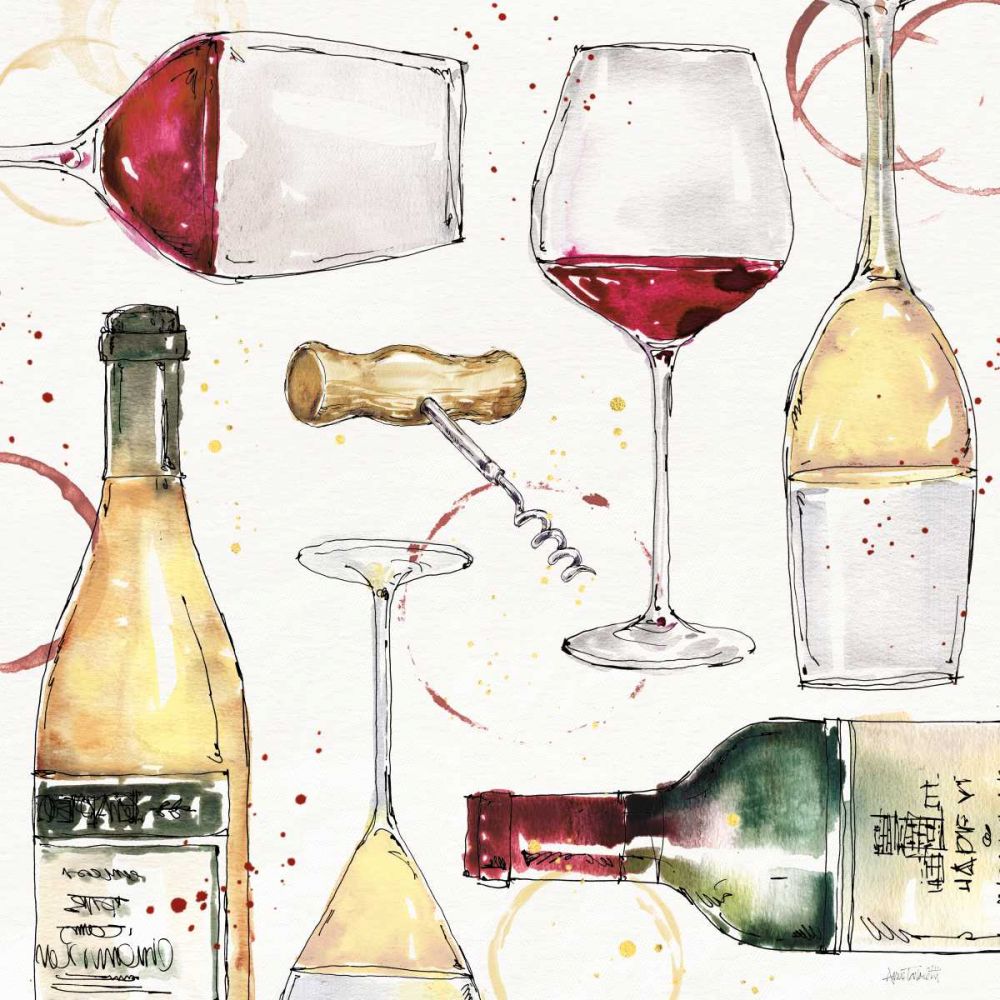 Oaked and Aged III art print by Anne Tavoletti for $57.95 CAD