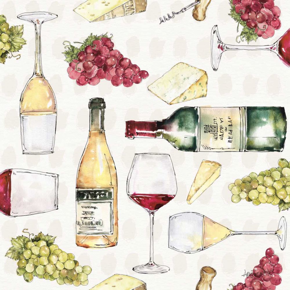 Oaked and Aged Pattern V art print by Anne Tavoletti for $57.95 CAD