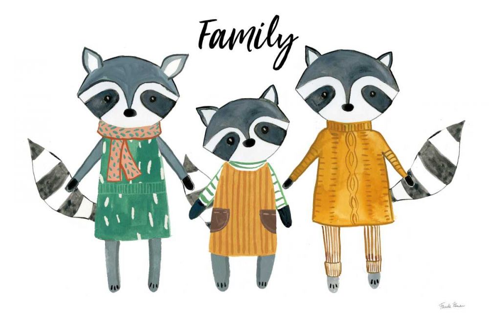 Neighborhood Pals X Family art print by Farida Zaman for $57.95 CAD