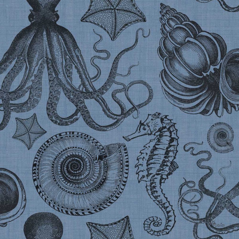 Coastal Farmhouse Pattern IC art print by Pela Studio for $57.95 CAD