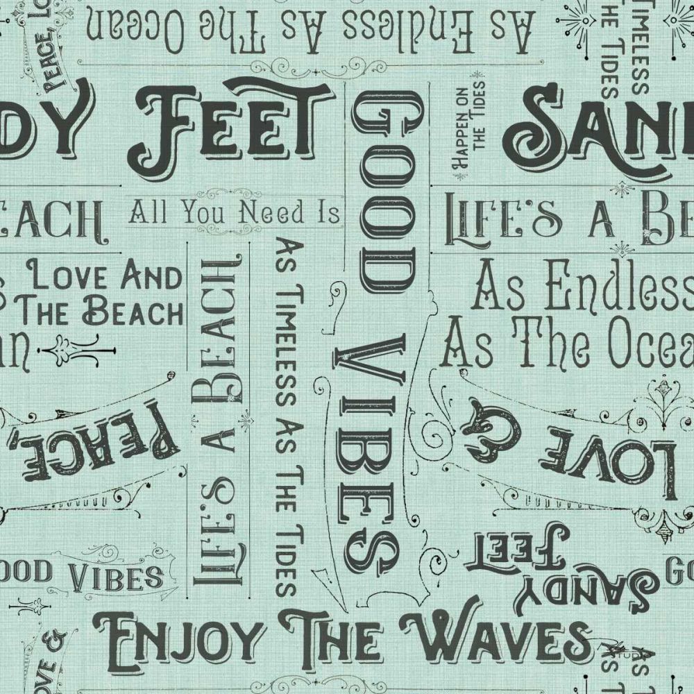 Coastal Farmhouse Pattern IIB art print by Pela Studio for $57.95 CAD