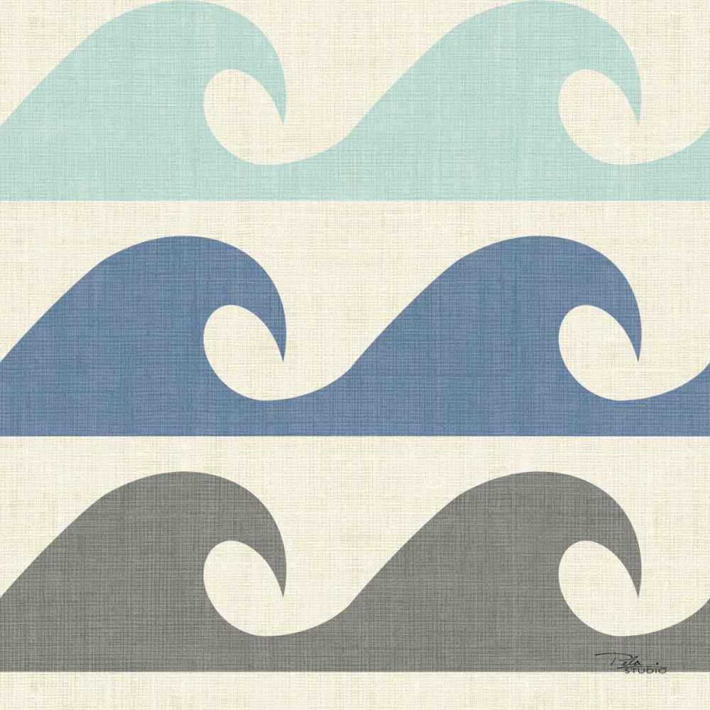Coastal Farmhouse Pattern IIID art print by Pela Studio for $57.95 CAD