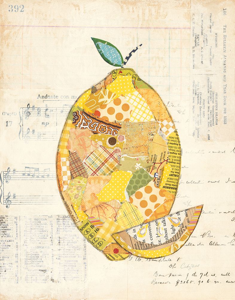 Lemon art print by Courtney Prahl for $57.95 CAD
