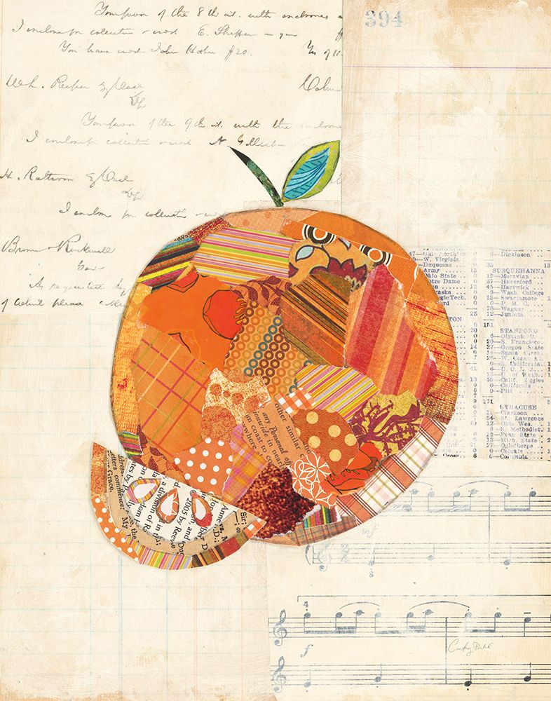 Orange art print by Courtney Prahl for $57.95 CAD