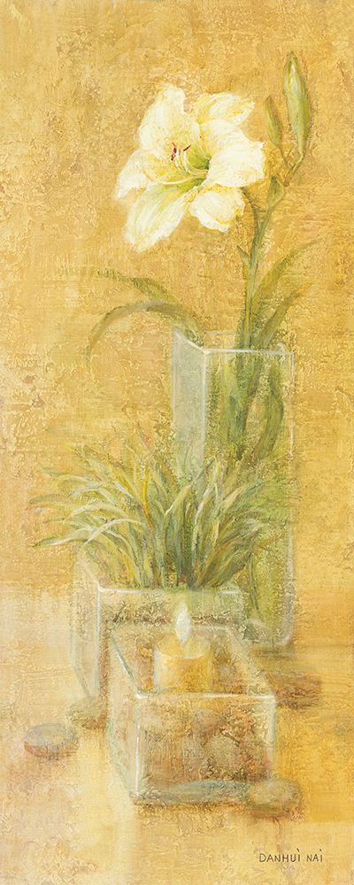 Spa Lily art print by Danhui Nai for $57.95 CAD
