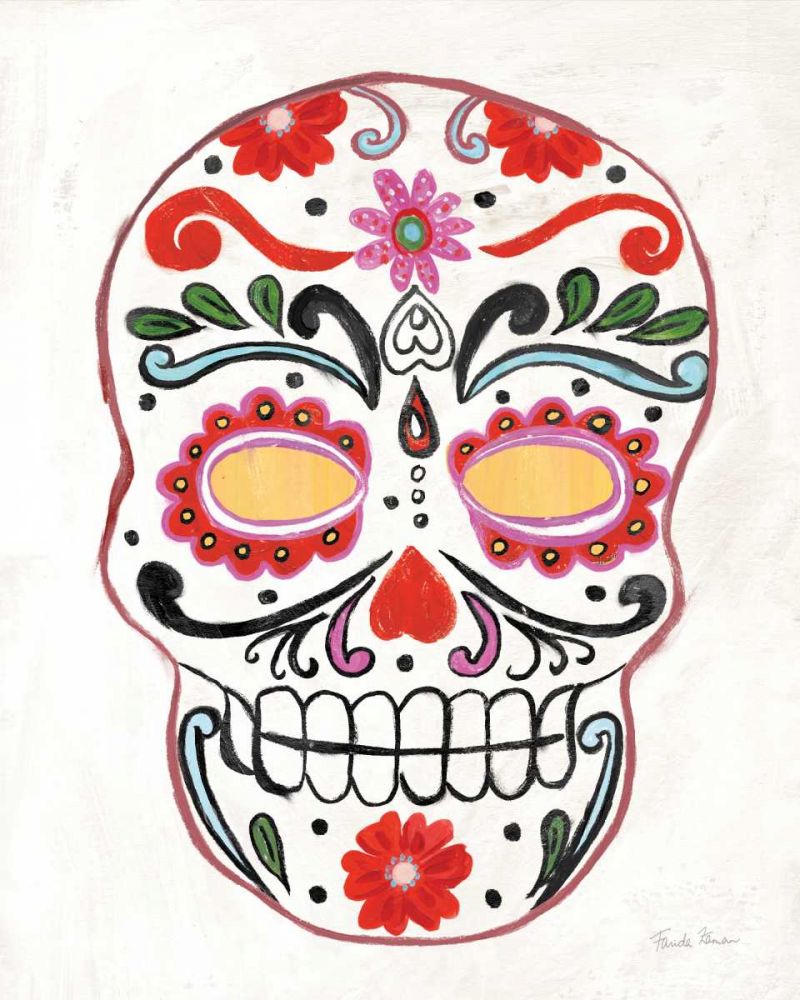 Homage to Frida IV art print by Farida Zaman for $57.95 CAD