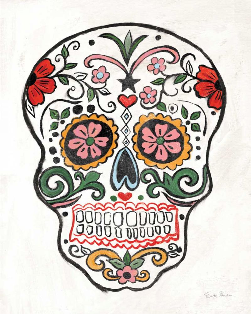 Homage to Frida V art print by Farida Zaman for $57.95 CAD