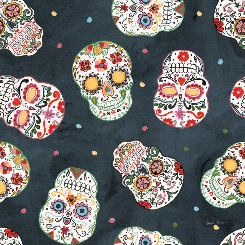Homage to Frida Pattern ID art print by Farida Zaman for $57.95 CAD