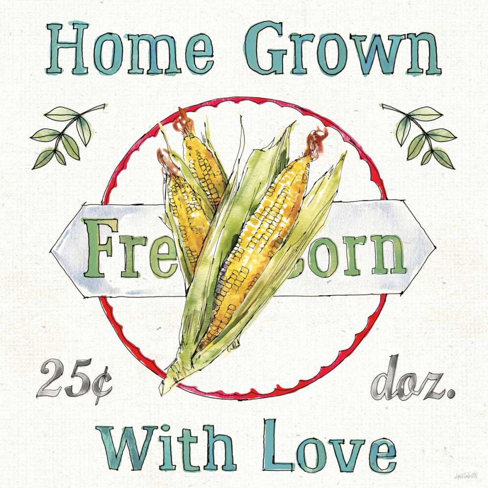 Veggie Market III art print by Anne Tavoletti for $57.95 CAD