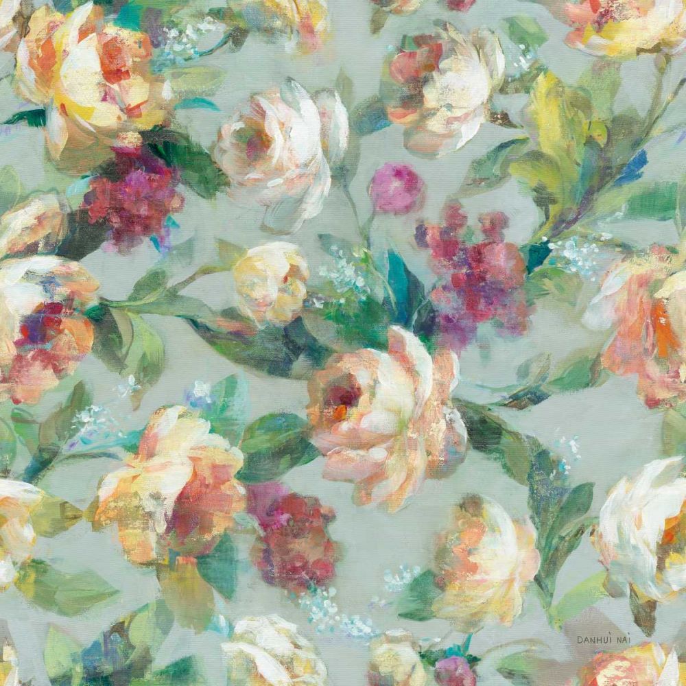 Summer Garden Pattern I art print by Danhui Nai for $57.95 CAD