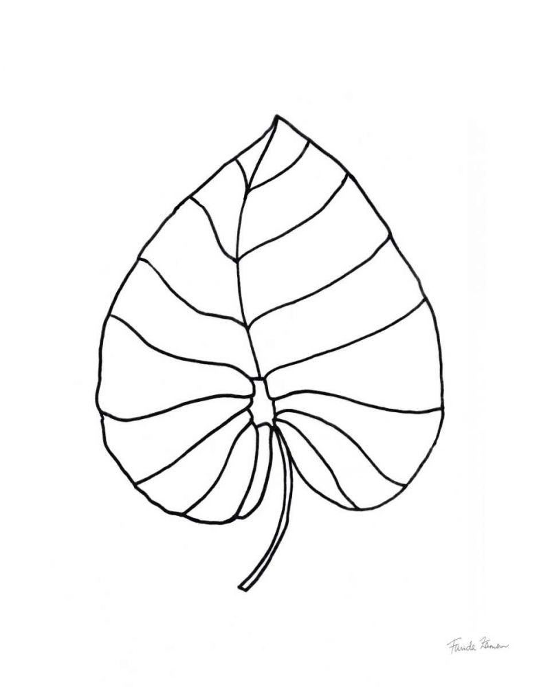 Doodle Palm I art print by Farida Zaman for $57.95 CAD