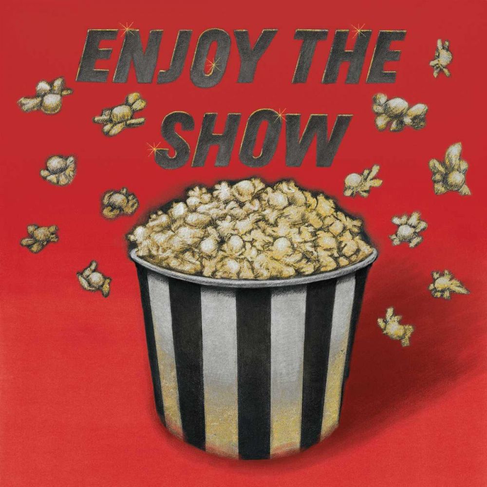 Enjoy the Show Red art print by Wild Apple Portfolio for $57.95 CAD