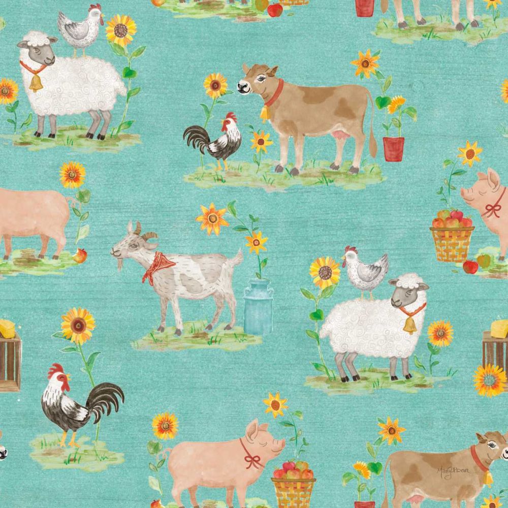 Farm Market Pattern VIIB art print by Mary Urban for $57.95 CAD