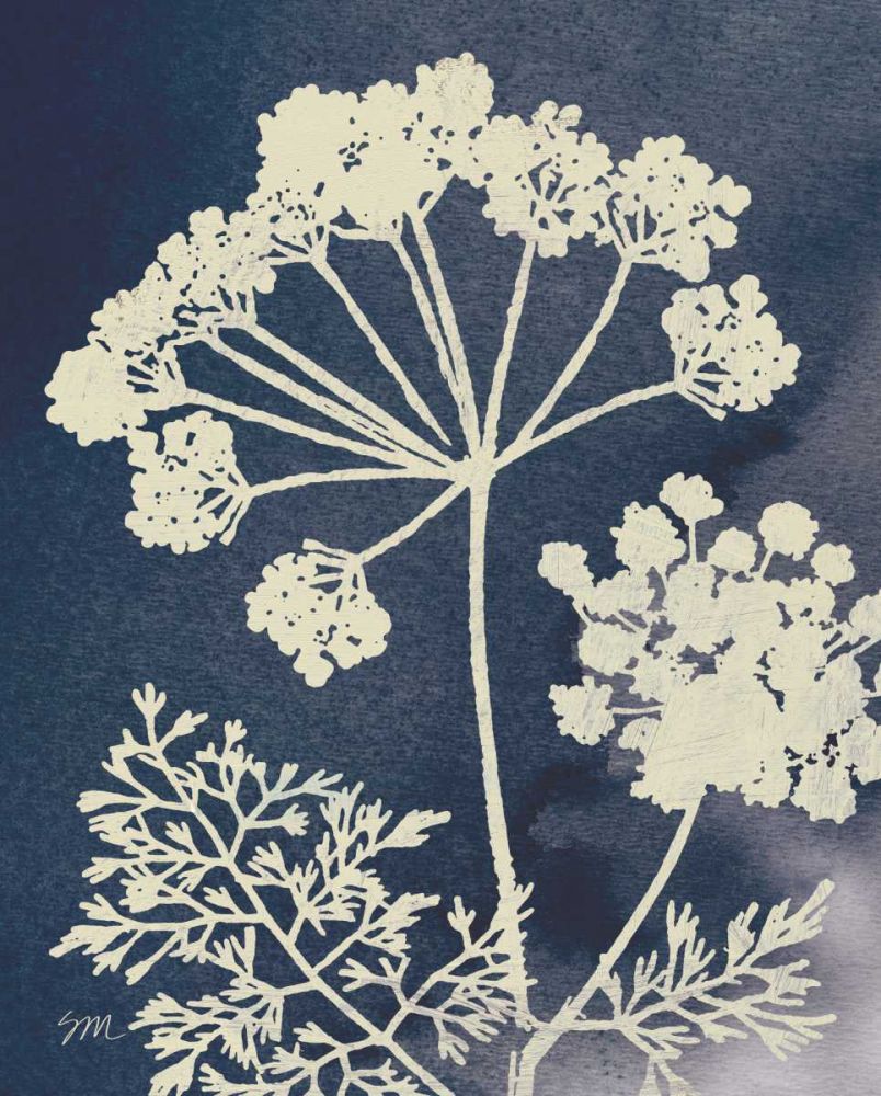Dark Blue Sky Garden II art print by Studio Mousseau for $57.95 CAD
