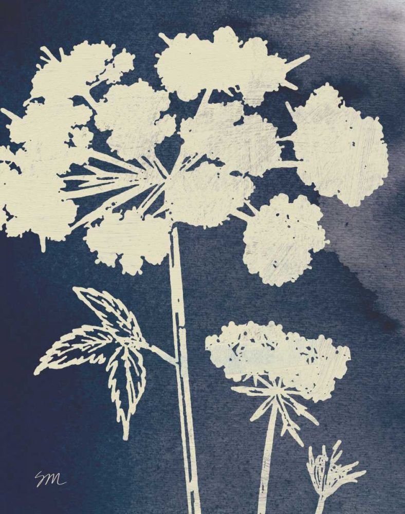 Dark Blue Sky Garden III art print by Studio Mousseau for $57.95 CAD