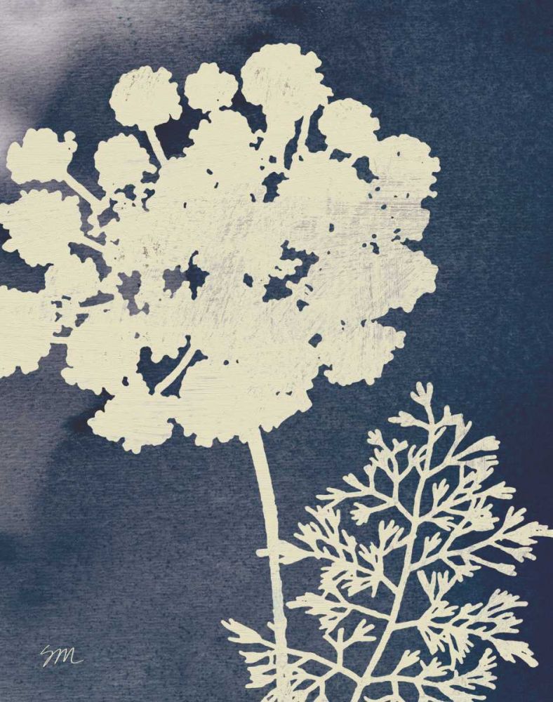 Dark Blue Sky Garden IV art print by Studio Mousseau for $57.95 CAD